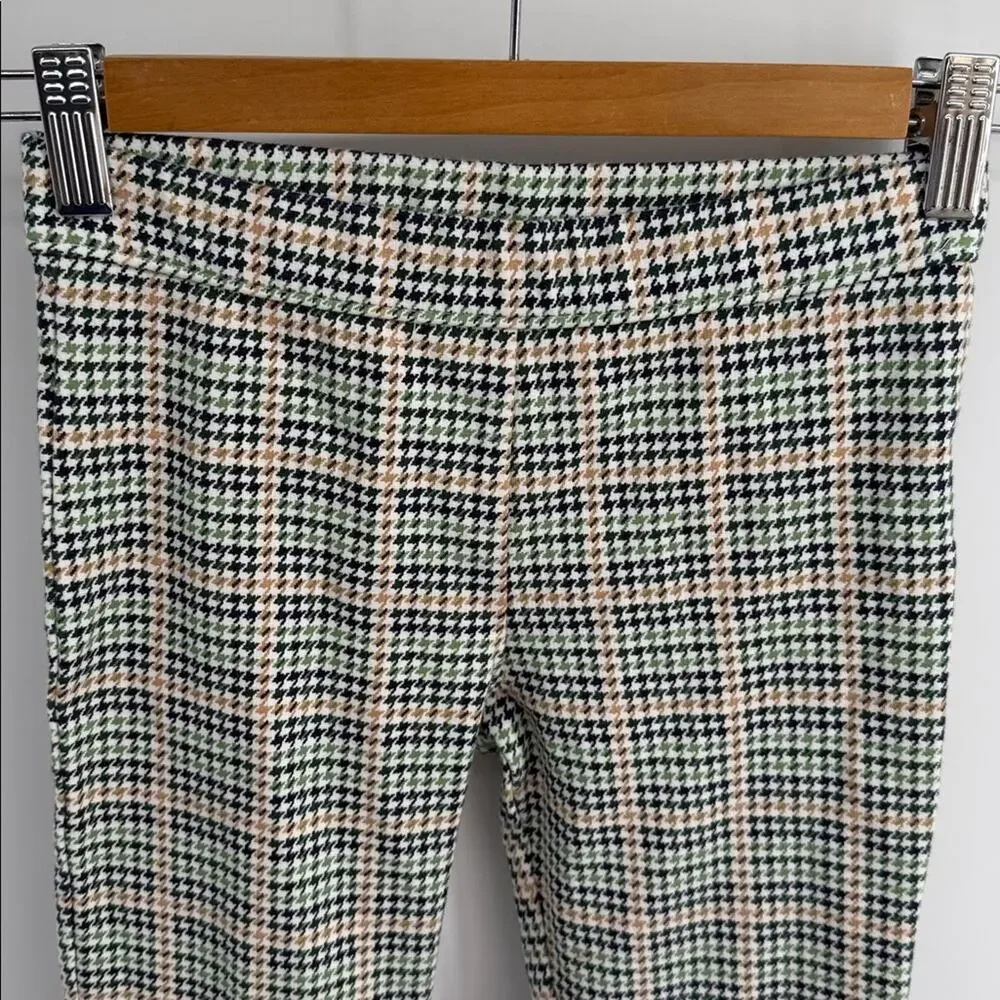 Janie and Jack houndstooth printed riding pant  leggings sz 10